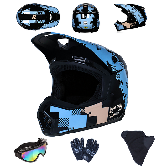 Jeunesse & enfants Casques intégraux de motocross et pour quad/ATV, pour tout-terrain, BMX et MX