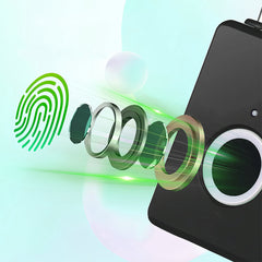 Fingerprint Padlock for Outdoor Locks