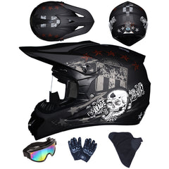 Youth Dirt Bike Helmet Lightweight ATV Safe Helmet Biking for Adults,Boys and Girls