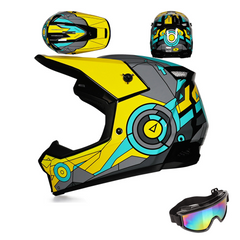 Youth & kids Full Face Motocross and ATV Dirt Bike Helmets for Off-Road, BMX & MX Riding