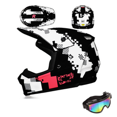 Youth & kids Full Face Motocross and ATV Dirt Bike Helmets for Off-Road, BMX & MX Riding
