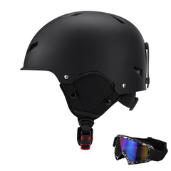 Ski & Snowboard Helmet Set with Goggles – Impact-Resistant PC Shell, EPS Safety Foam, Warm Lining & Ventilation,Snow Sports Helmet for Adults, Youth & Kids